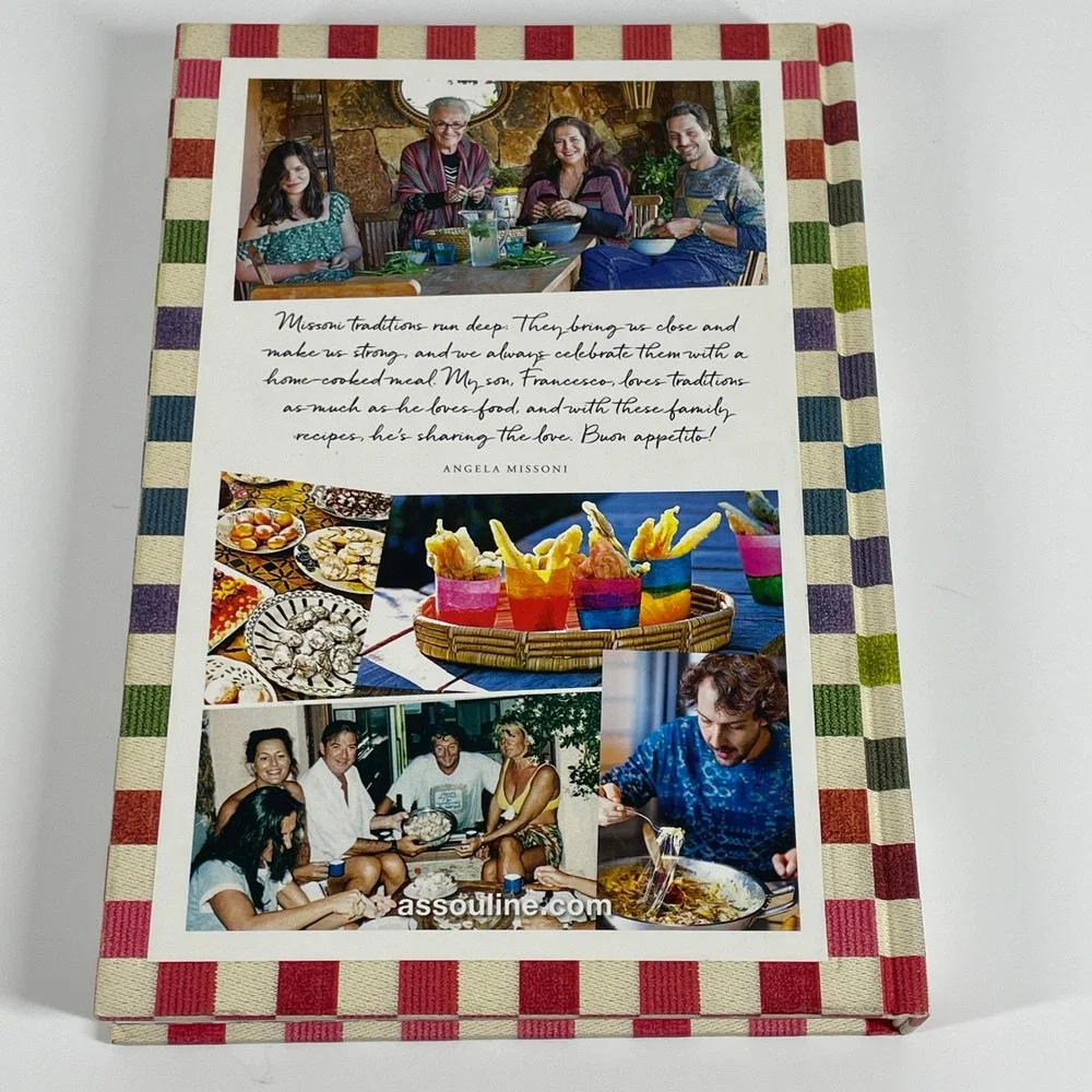 Assouline The Missoni Family Cookbook Francesco Maccapani Missoni Hardcover 2018